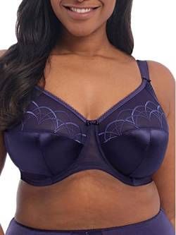 Elomi Women's Plus Size Cate Underwire Full Cup Banded Bra, Ink, 38GG von ELOMI