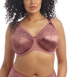 Elomi Women's Plus Size Cate Underwire Full Cup Banded Bra, Rosewood, 36GG von ELOMI