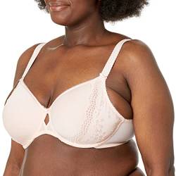 Elomi Women's Plus Size Charley T-Shirt Seamless Breathable Spacer Underwire Bra, Ballet Pink, 40GG von ELOMI