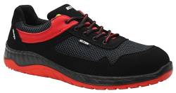 ELTEN Lonny red Low ESD S1P Schwarz,Rot 44 von ELTEN