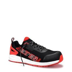 ELTEN Schuhe, BATIS Black-red Low ESD S1P, Größe 42 von ELTEN