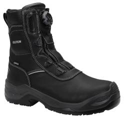 ELTEN Sicherheitsschuhe Joschi BOA GTX ESD S3 CI, Damen und Herren, Leder, Aluminiumkappe (Leichter als Stahlkappe), robust, Schwarz Schwarz 41 von ELTEN