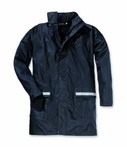 ELUTEX Flexible PU Import Regenjacke mit Reflexstreifen Marine 403/9 in Größe M von ELUTEX