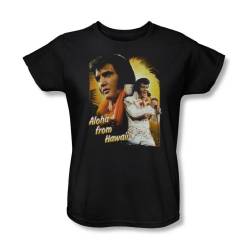 Elvis - Aloha Damen-T-Shirt in Schwarz, Large, Black von ELVIS PRESLEY