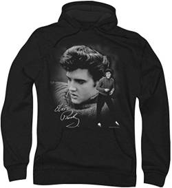 Elvis Presley - - Herren Sweater Hoodie, Medium, Black von ELVIS PRESLEY