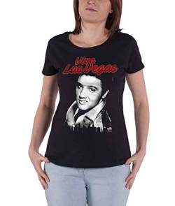 Elvis Presley - T-Shirt Elvis - Viva Las Vegas Femme Tee XL - Noir von ELVIS PRESLEY