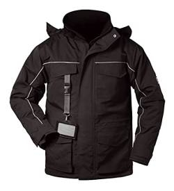 Outdoor-Thermojacke ELYSEE BLACKPOOL Schwarz Wasserdicht, Größe 3XL von ELYSEE