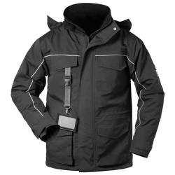 Outdoor-Thermojacke ELYSEE BLACKPOOL Schwarz Wasserdicht, Größe XL von ELYSEE