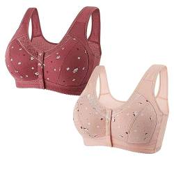 EMATOP 1/2/3er Sport BHS für Damen ohne Bügel Bustier Push Up Bra Spitze Klassische Bustiers Top Weich Seamless Stretch Unterwäsche Yoga Einfarbig Klassische BH Angebot von EMATOP