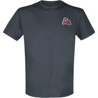 EMP Premium Collection T-Shirt - T-Shirt mit EMP Stickerei - S bis L - für Männer - Größe L - dunkelblau von EMP Premium Collection