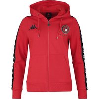 EMP Special Collection Kapuzenjacke - Kappa X EMP Kapuzenjacke - S bis XL - für Damen - Größe L - rot von EMP Special Collection