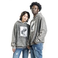 EMP Special Collection Kapuzenpullover - EMP Special Collection X Urban Classics Washed Hoody unisex - S bis XXL - für Damen - Größe M - grau von EMP Special Collection