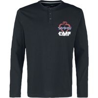 EMP Stage Collection Langarmshirt - Longsleeve mit EMP Print - S bis XL - für Männer - Größe M - schwarz von EMP Stage Collection