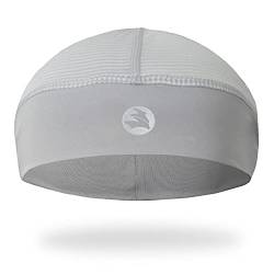 EMPIRELION Unterziehmütze Fahrradhelm Sommer Herren Radsport Mütze Fahrradhelm Radmütze Skull Cap Unterhelm Mütze Sonnenschutz (Hellgrau, 1) von EMPIRELION