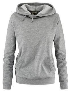 EMZEE - Basic Kapuzenpullover - Damen Hoodie - Grau Gr. L von EMZEE