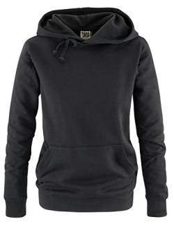 EMZEE - Basic Kapuzenpullover - Damen Hoodie - Schwarz Gr. S von EMZEE