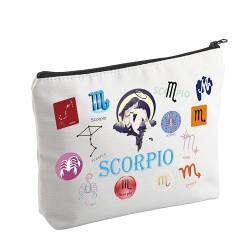 Astrologie Geschenke Konstellation Make-up Tasche Sternzeichen Geburtstagsgeschenke Kosmetiktasche Horoskop Geschenke Sternzeichen Geschenke Tasche, Skorpion Tasche, M, Neu von ENSIANTH