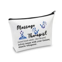 Massage Therapeut Geschenke Make-up Tasche Massage Therapie Geschenke Massage Therapeut Lehrer Schüler Geschenk Abschluss Geschenke Kosmetiktasche, Massagetasche für Therapeuten, Neu von ENSIANTH