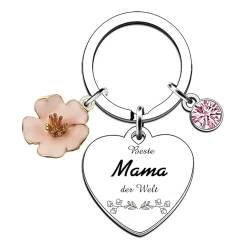 Geschenke für Mama Schlüsselanhänger Geburtstagsgeschenk für Mama Muttertagsgeschenk (Mama-Stil A) von ENSTAB