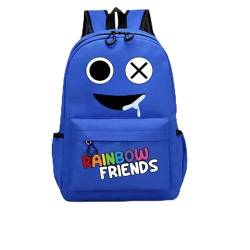 Rainbow Friends Schultasche, Rainbow Friends Backpack, Anime Cartoon Schoolbag, Rainbow Friends School Bag, Große Kapazität Rucksack, Unisex Casual Childrens Backpack von ENVVA