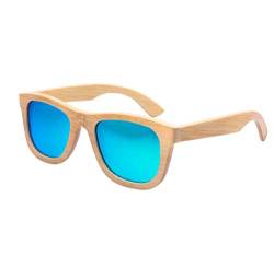 EONHUAYU Sonnenbrille aus Holz, Bambus Holz Brille Sonnenbrille für Männer Frauen Vintage Echte Holzarme Brille für Reisen Fahren (Grün) von EONHUAYU