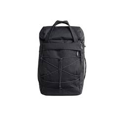 EOTO Rucksack FIRE FLAME:OUS Coal Daypack für Uni, Reisen, Job und Freizeit in schwarz, nachhaltig, Tagesrucksack, Reiserucksack, Damen, Herren, 26 L von EOTO