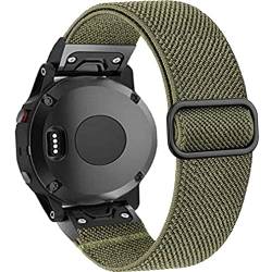 EPANO 22 mm schnell trocknendes Uhrenarmband für Fenix 6, gewebtes Nylonband, elastisches Armband für Garmin Fenix 6 Pro, Instinct, Fenix 5/5 Plus, Fenix 7 Gürtel, For Fenix 7, Achat von EPANO