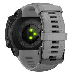 EPANO Silikon-Armband für Garmin Instinct Smartwatch, Ersatzarmband für Instinct Tide/Esports/Solar/Taktisches Armband, For Instinct Tide, Achat von EPANO