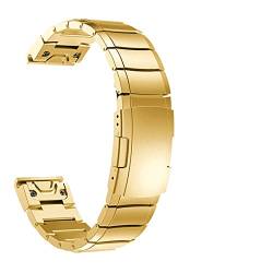 EPANO Uhrenarmband für Garmin Fenix 7 7X 7S 6 6X 6S Pro 5X 5 5S 3HR 26 20 mm, Schnellverschluss-Edelstahl-Armband, For Fenix 6S 6S Pro, Achat von EPANO