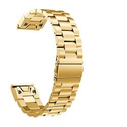 EPANO Uhrenarmband für Garmin Fenix 7 7X 7S 6 6X 6S Pro 5X 5 5S 3HR 26 20 mm, Schnellverschluss-Edelstahl-Armband, For Fenix 7S, Achat von EPANO