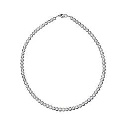 ERCE Perlenkette Süßwasserperle grau 925 Silber Karabinerverschluss 42 cm/ 45 cm/ 50 cm (45) von ERCE