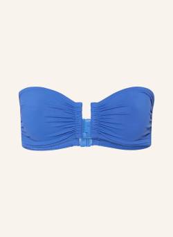 Eres Bandeau-Bikini-Top Show blau von ERES