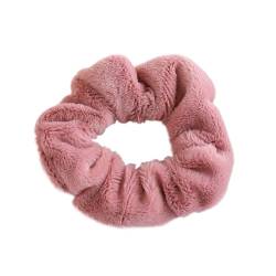 2PCS Farbe gestrickte Wolle Scrunchie Haargummis rutschfeste Haar-Accessoires for Frauen Kopfbedeckungen (Color : C14) von ERICAT