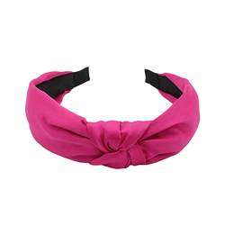 Elegante feste Knoten-Haarbänder for Frauen-Mädchen-Stirnbänder Wide Lady Headwear Haarschmuck (Color : 11, Size : Size fits all) von ERICAT