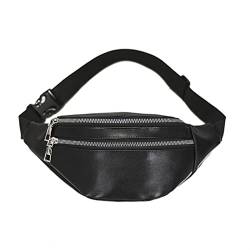 Fanny Packs Hüfttasche Tasche mit Taschen Verstellbarer Gürtel PU-Leder for Männer Frauen Reisetasche von ERICAT