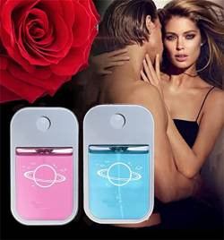 2Pcs Homme Dawning Eternity Cologne, Flirty Aroma Lusting Perfume,Space Pocket Perfume Spray,Portable Perfume Lasting Light Fragrance,Pheromone Perfume Spray for Unisex (2Pcs) von ERISAMO