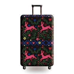 ERKIES Kofferschutzhüllen Mode Einfach travel Suitcase Cover Elastic Waschbare travel Essentials für 4 Rad Trolleys 19-30 Zoll von ERKIES