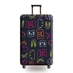 ERKIES Kofferschutzhüllen Mode Einfach travel Suitcase Cover Elastic Waschbare travel Essentials für 4 Rad Trolleys 19-30 Zoll von ERKIES