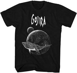 Gojira Flying Whale from Mars to Sirius Badhabitmerch T-Shirt Unisex Black Casual Tees L von ERMO