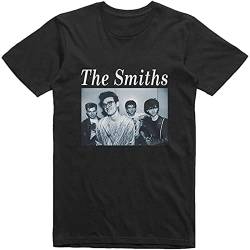 The Smiths Shirt English Rock Music Band Morrissey T-Shirt Unisex Black Casual Tees L von ERMO