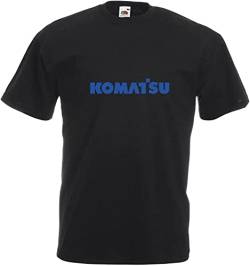 Komatsu T-Shirt Bulldozer Digger Enthusiast Various Sizes & Colours XL von ERNE