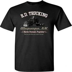 R.D. Trucking Convoy T-Shirt Trucker Retro 70s Film Movie Police L von ERNE
