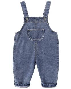 ESORNUG Baby Overall Baby Kleinkind Mädchen Jungen Girl Boy Overall Jeans Weicher Freizeit Mode Latzhose Hosenträger Hose 2-3 Jahre von ESORNUG