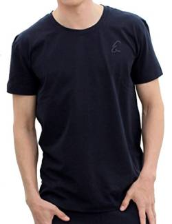 ESPARTO Herren-T-Shirt Bhaalu Nachtblau L von ESPARTO