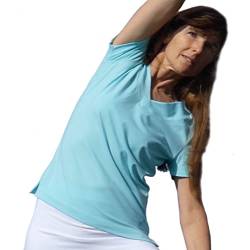 ESPARTO Yoga V-Shirt Farishta Mint L von ESPARTO