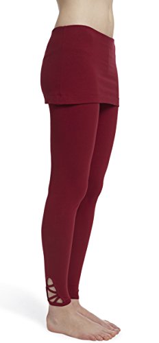 ESPARTO Yogahose Mala Granatrot S von ESPARTO