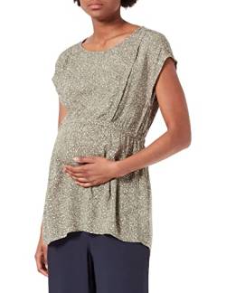 ESPRIT Maternity Damen Blouse Nursing Short Sleeve Allover Print Bluse, Real Olive-307, 40 von ESPRIT Maternity
