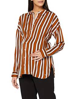 ESPRIT Maternity Damen Blouse ls AOP Bluse, Rust-251, 34 von ESPRIT Maternity