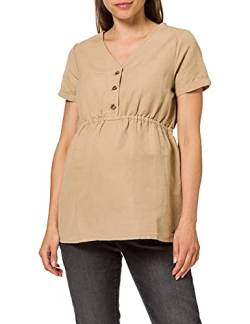 ESPRIT Maternity Damen Blouse ss Bluse, Sand-140, 36 von ESPRIT Maternity