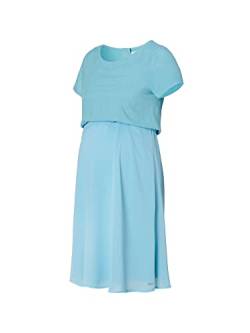 ESPRIT Maternity Damen Dress Mix Nursing Short Sleeve Kleid, Blue Grey-46, XS von ESPRIT Maternity